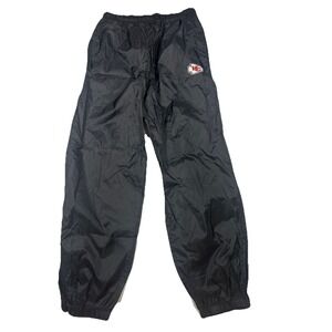 VINTAGE NFL Game Day Turbo Zone Kansas City Chiefs Track Pants Ankle Zip  Mens L